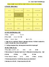 Đề thi Violympic Toán lớp 3 vòng 4 lần 3 - Năm học 2016-2017 - Hà Thị Mỹ Phượng